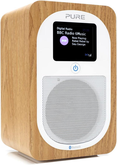 Pure Evoke H3 Digitalradio (DAB/DAB+/UKW/FM Radio, Bluetooth, Sleep-Timer, Weckfunktion, Countdown-T