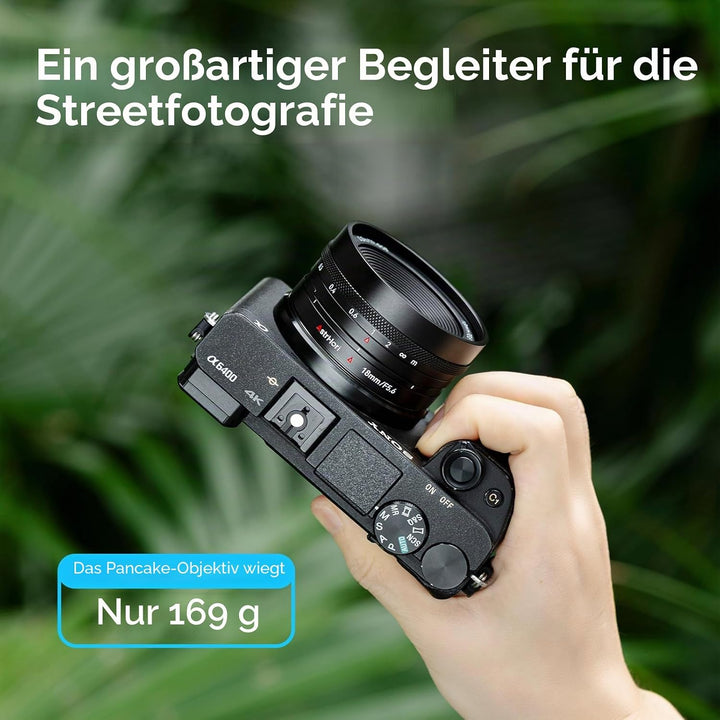 AstrHori 18 mm F5.6 APS-C Shift-Objektiv,manuelles Weitwinkel-Prime-Objektiv spiegellose for Leica L