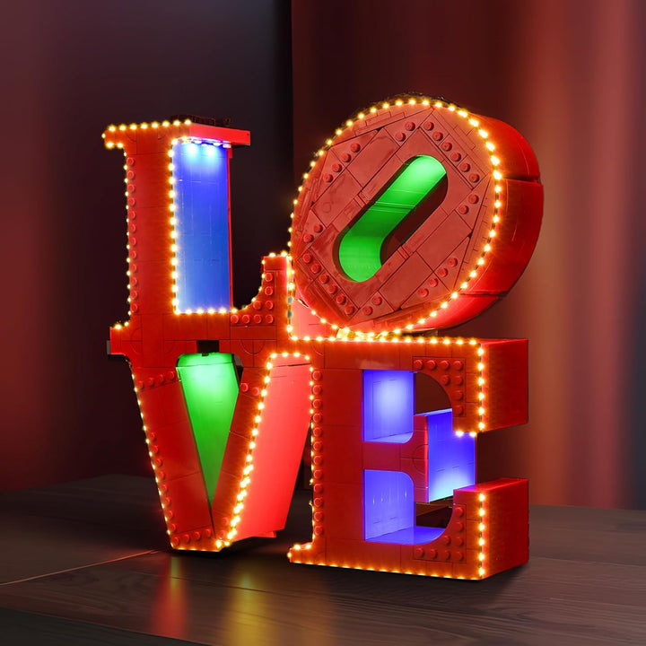 BrickBling Licht-Kit Kompatibel mit Lego Love 31214 (Kein Modell), Led Beleuchtungs Set Compatible w