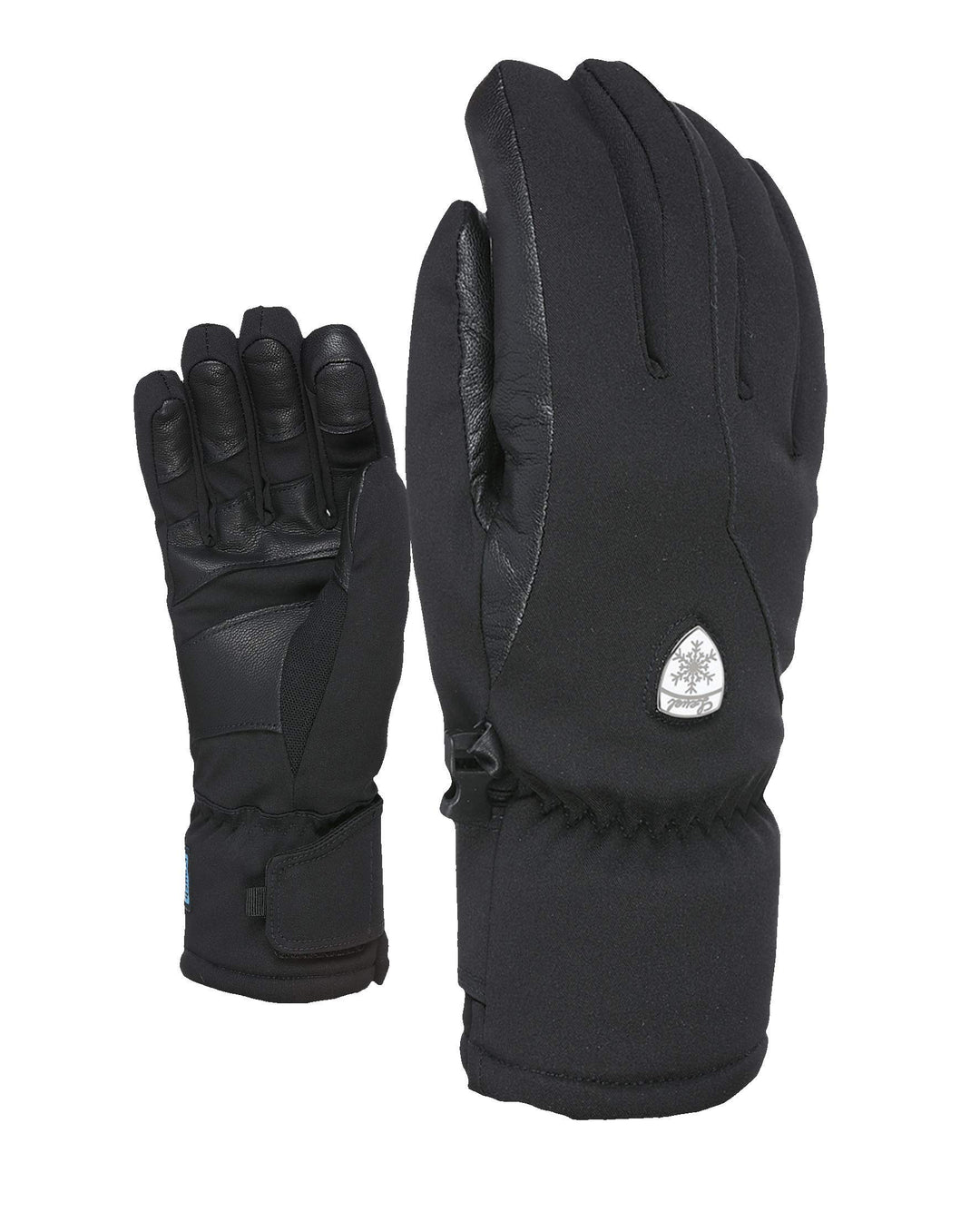 Level Damen Super Radiator GTX Handschuhe M Schwarz, M Schwarz