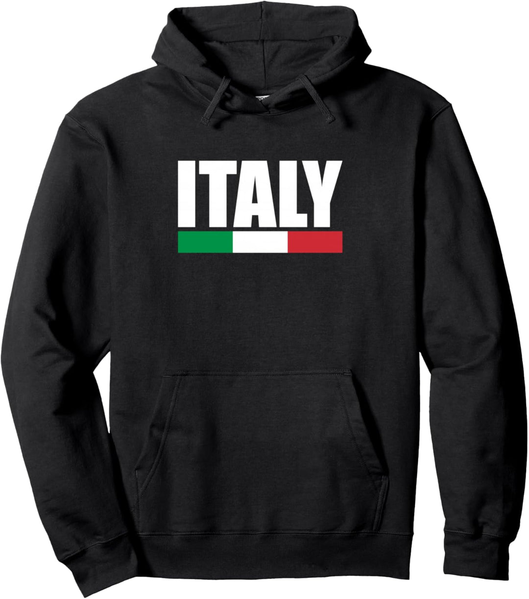 Italy Italien Italienische Flagge Stolzer Italiener Pullover Hoodie