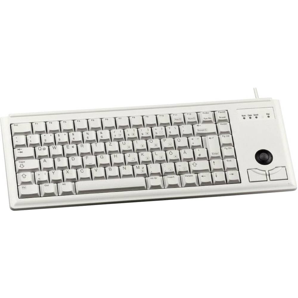 CHERRY Compact-Keyboard G84-4400, Deutsches Layout, QWERTZ Tastatur, kabelgebundene Tastatur, mechan