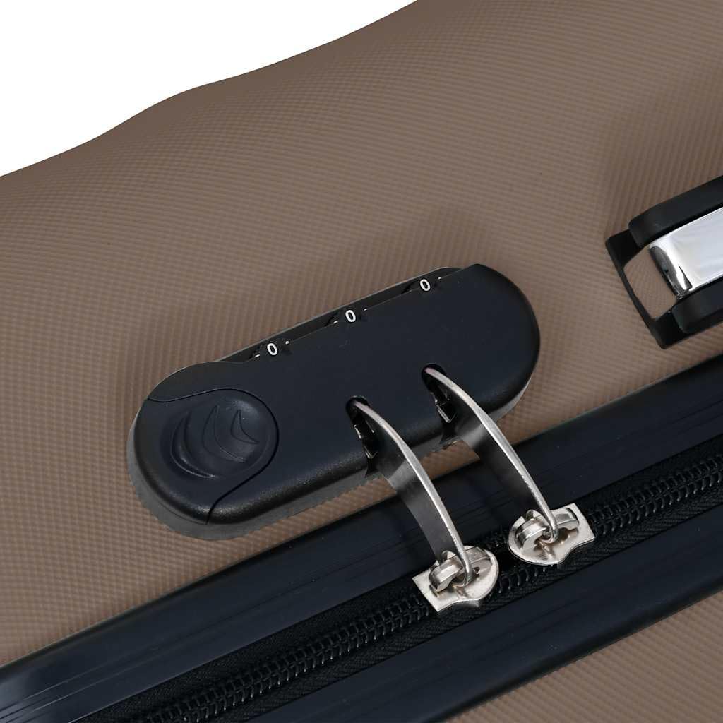 vidaXL Hartschale Trolley Set 2-tlg. 4 360-Grad-Rollen Hartschalenkoffer Reisekoffer Koffer Kofferse