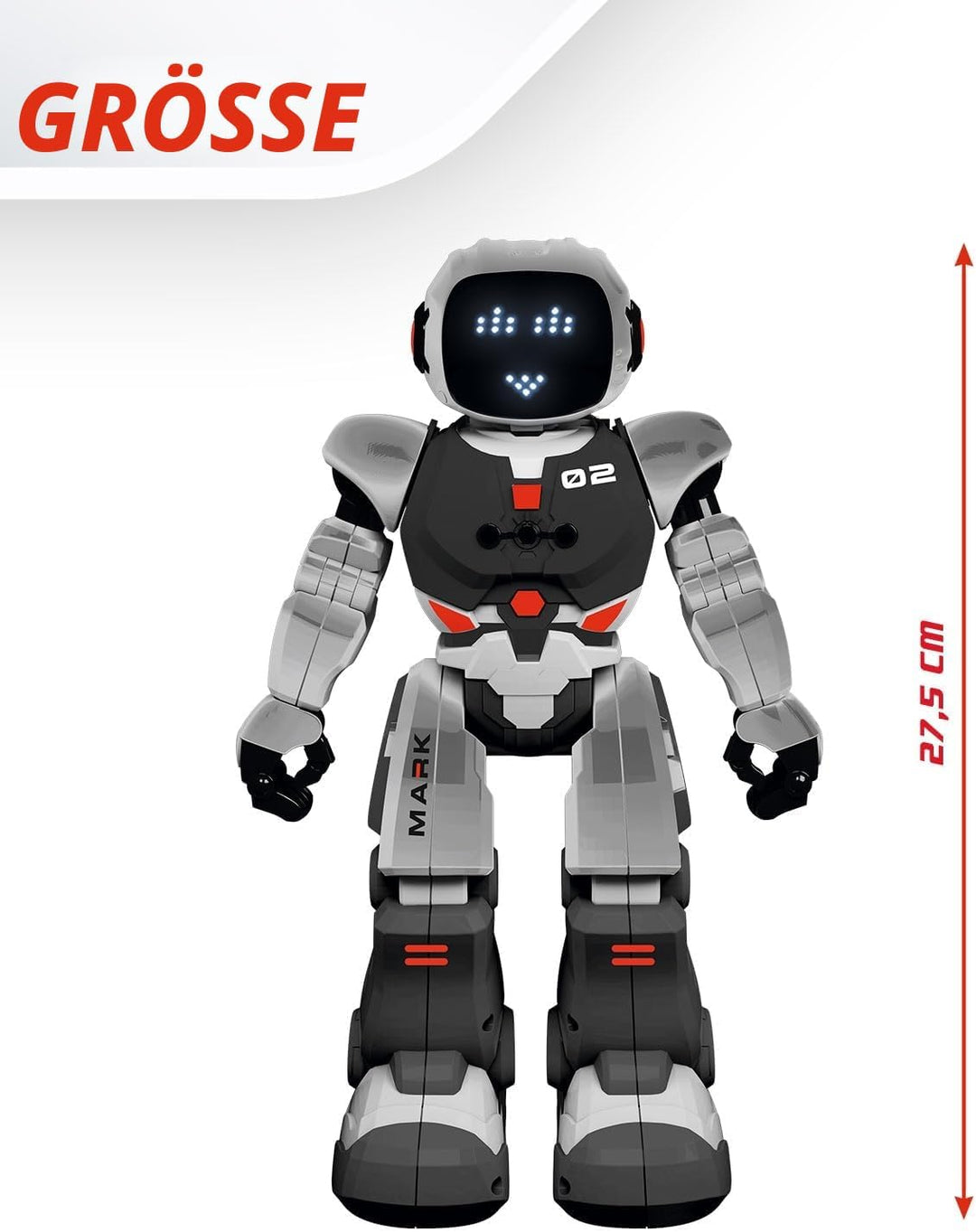 Xtrem Bots - Mark | Kinderroboter-programmierung Für Kinder 50 Bewegungen | Spielzeug Ab 6 Jahren |