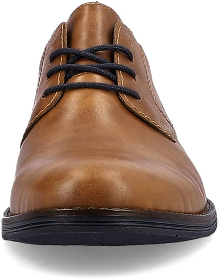 Rieker Herren Businessschuhe 10316, Männer Schnürschuhe 44 EU Braun 24, 44 EU Braun 24