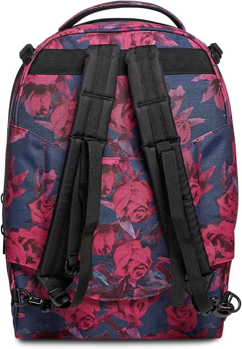Invicta TROLLEY, Rucksack mit Trolleyfunktion, 3 in 1, Schulranzen mit Rollen, Abnehmbarer Rucksack,