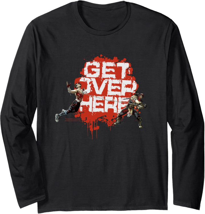 Mortal Kombat 9 Get Over Here Langarmshirt