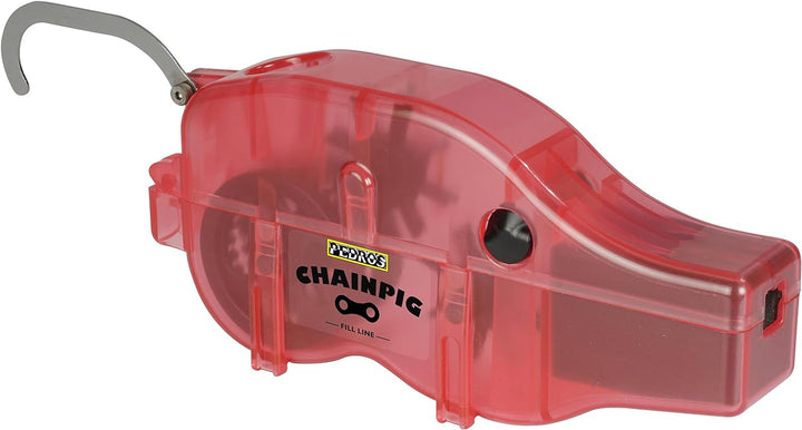 Pedro's Unisex's Pig II Chain Cleaning Machine, Red, 1 stück (1er Pack), 1 stück (1er Pack)