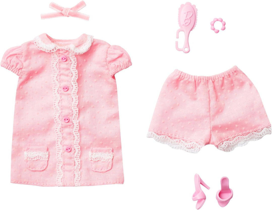 BARBIE THE MOVIE - Kleidung für Filme Fans, enthält drei bekannte Outfits aus dem Barbie-Spielfilm m