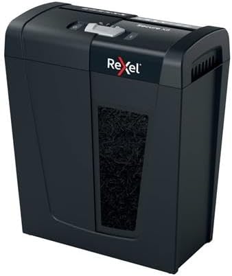 Rexel Aktenvernichter Secure X8, Partikelschnitt, 9-8 Blatt A4 (70-80 g/m²) Kapazität, Sicherheitsst