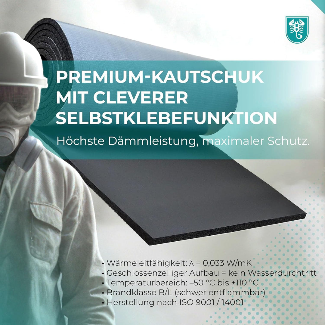 Armaflex® Armacell® original XG Kautschuk Platten selbstklebend (Isolierstärke 19 mm 1000 x 6000 mm