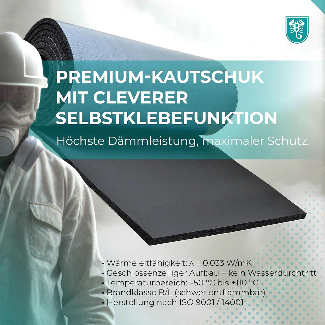Armaflex® Armacell® original XG Kautschuk Platten selbstklebend (Isolierstärke 25 mm 1000 x 4000 mm