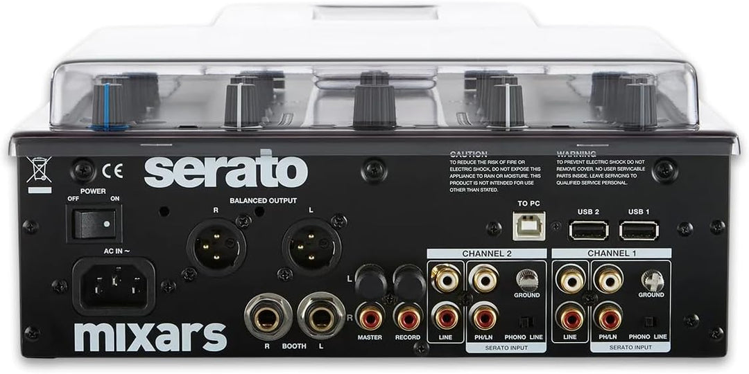 Decksaver ds-pc-duo mixars Duo Bezug farblos, farblos