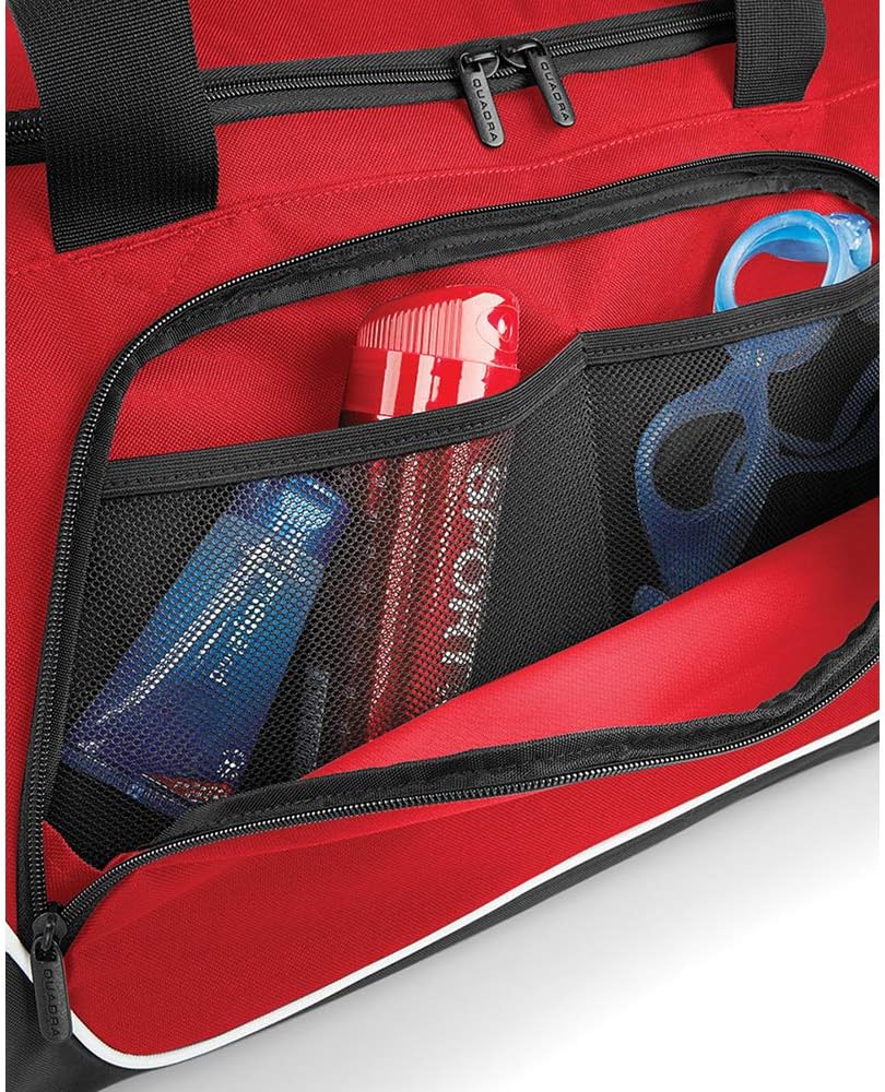 Quadra Pro Team Reisetasche/Sporttasche, 55 Liter (EinheitsgröÃŸe) (Rot/Schwarz/WeiÃŸ) EinheitsgrÃÃŸ