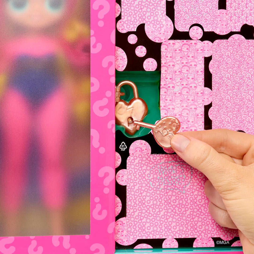 L.O.L. Surprise! OMG Eye Spy Series - Superhero – Enthält 1 Puppe mit Mode und Accessoires, Rätsel L