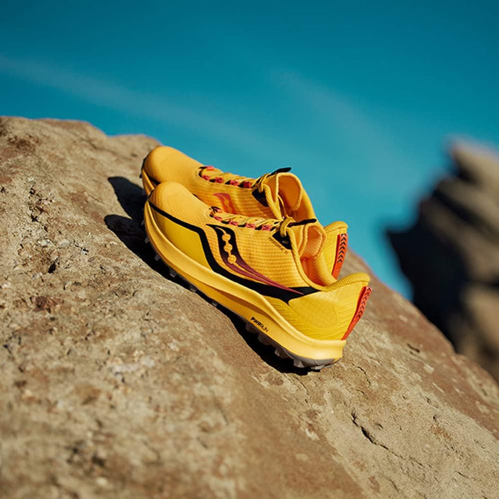 Saucony Ride 8 Deepwater Citron 40.5 EU Gelb, 40.5 EU Gelb