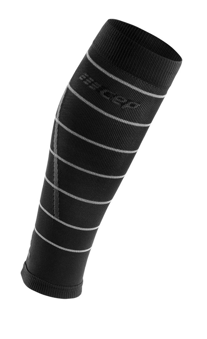 CEP Women's Reflective Calf Sleeves Schwarz II, Schwarz II