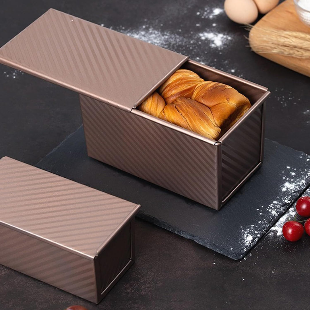 Brotbackform mit Deckel,Toastbrot Backform mit Deckel,Brotbackformen Toast Brot Backform Pullman Lai