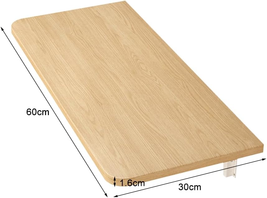 OHMG Klapptisch,Wandklapptisch Schreibtisch,Platzsparender Schwimmender Schreibtisch,Zusammenklappba
