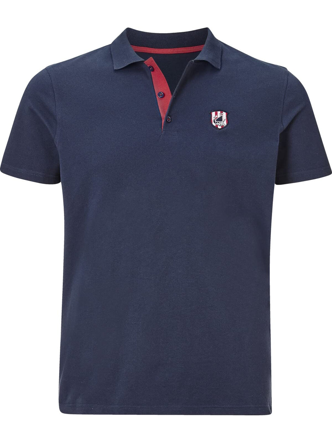 Jan Vanderstorm Herren Poloshirt Nisse XL Grosse Grössen Dunkelblau, XL Grosse Grössen Dunkelblau