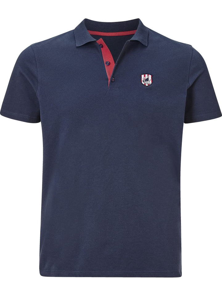 Jan Vanderstorm Herren Poloshirt Nisse XL Grosse Grössen Dunkelblau, XL Grosse Grössen Dunkelblau