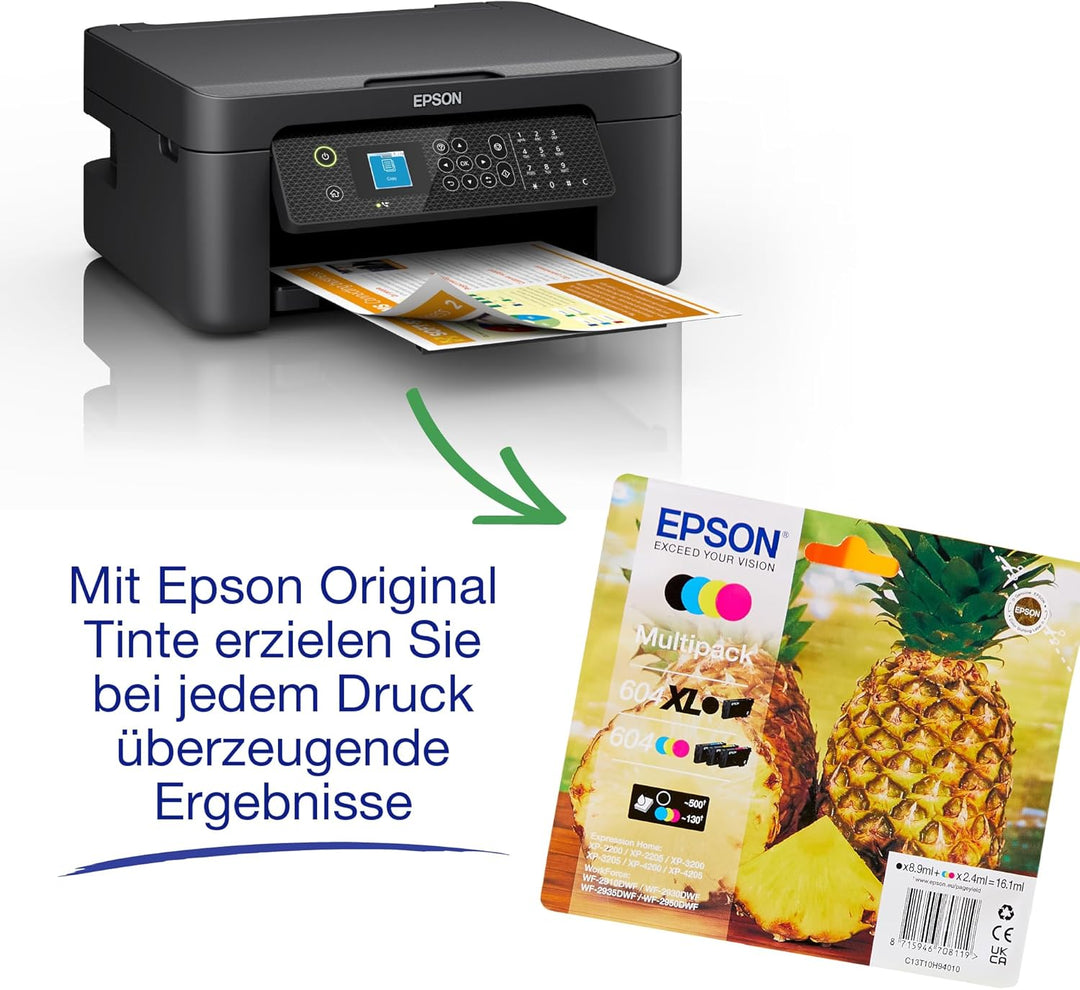 Epson MF Encre WF-2910DWF, C11CK64402, Black