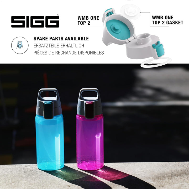 SIGG - Trinkflasche Kinder - Viva One - Kohlensäure Geeignet - Auslaufsicher - Spülmaschinenfest - B