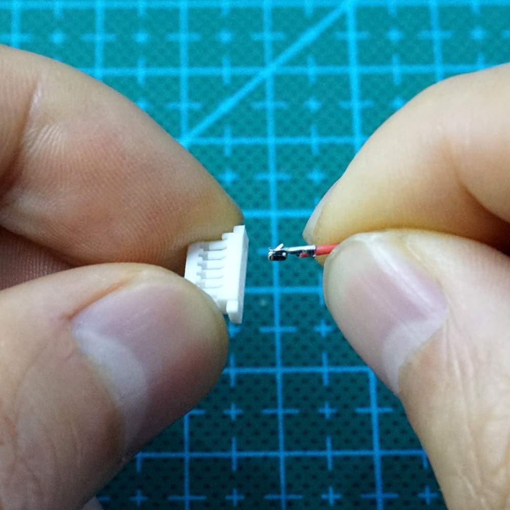 SH 1.0-Anschlüsse und vorgecrimpte Silikonkabel, kompatibel mit JST SH 1,0 mm für FPV-Drohnen-Flugco