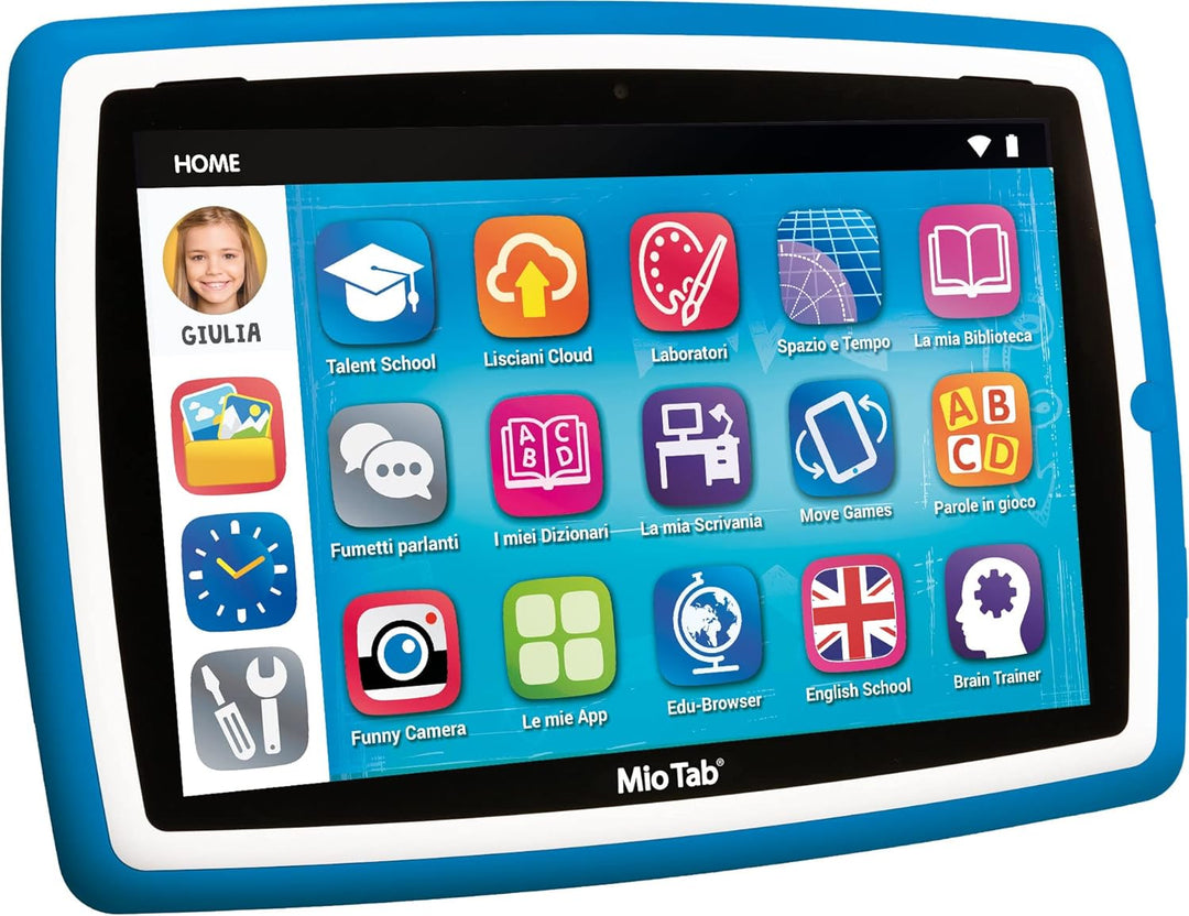 Lisciani -Mio Tab STEM Coding XL 2022, Kinder ab 6 Jahren, Bildschirm 10 Zoll, Speicher 32 GB, Auton