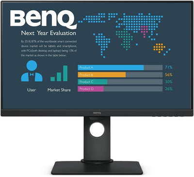 BenQ BL2780T 68,58 cm (27 Zoll) Monitor (Full HD, Slim Bezel, IPS-Panel, höhenverstellbar) schwarz 2