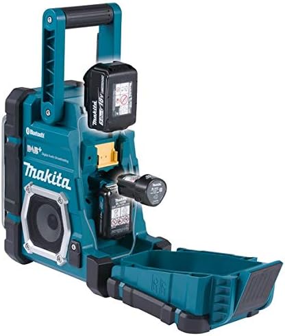 Makita DMR112 Tragbarer Enceinte Tragbarer stéréo Noir, Türkis 4,9 W