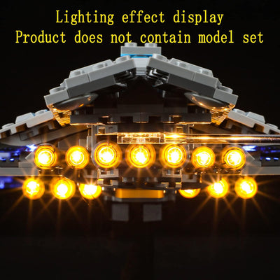 GEAMENT LED Licht-Set Kompatibel mit Lego Supersternzerstörer Executor (Executor Super Star Destroye