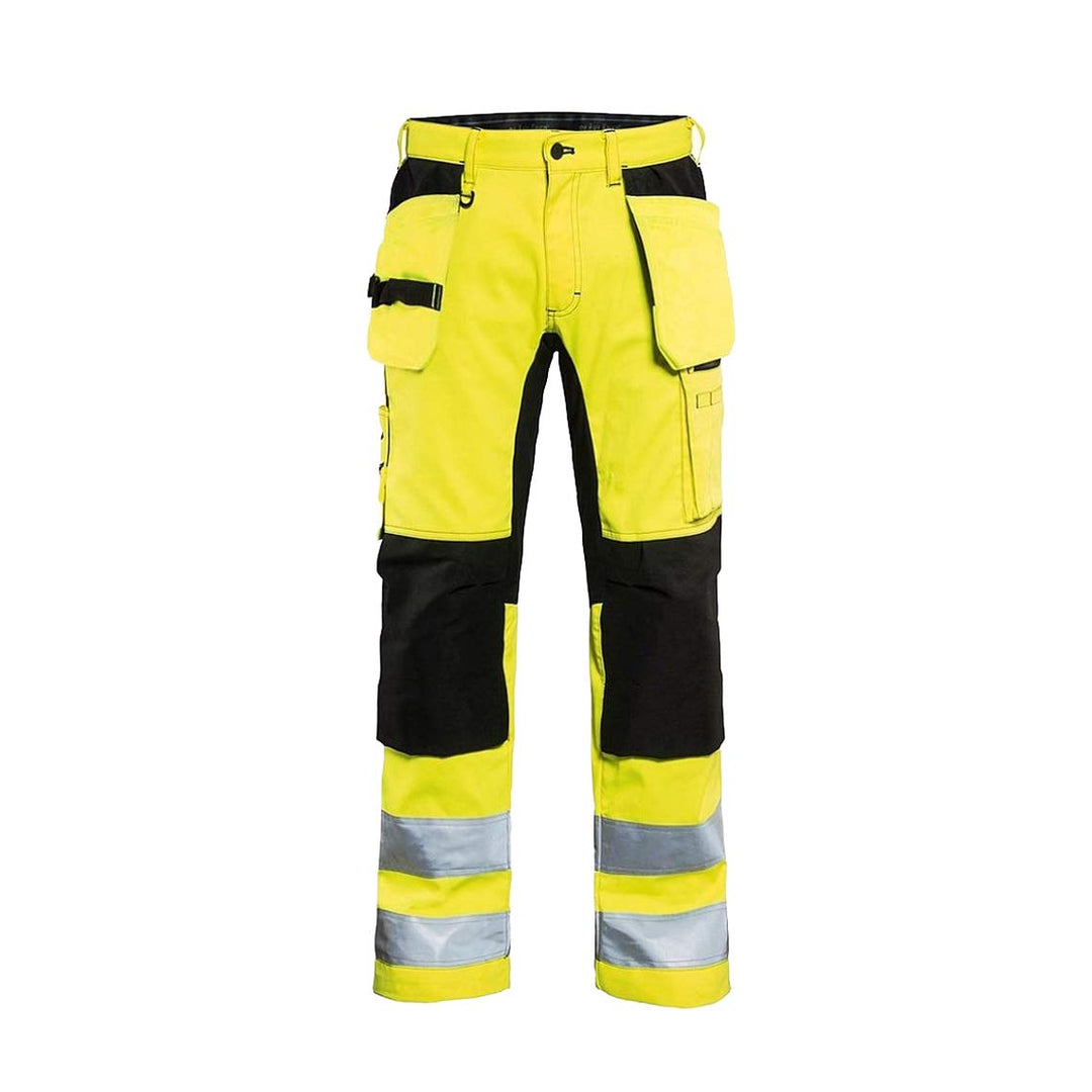 Blaklader 15521811 Hochsichtige Hose mit Stretch, gelb/ schwarz, grootte C150 C150 Yellow / Black, C