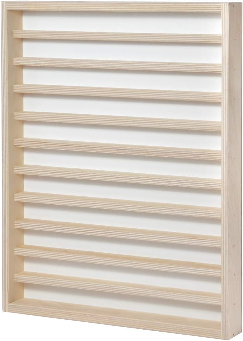 Alsino Setzkasten mit Scheibe Sammlervitrine Hängevitrine Modellautos (v-75) Spur H0 N B 41 H 52 T 5