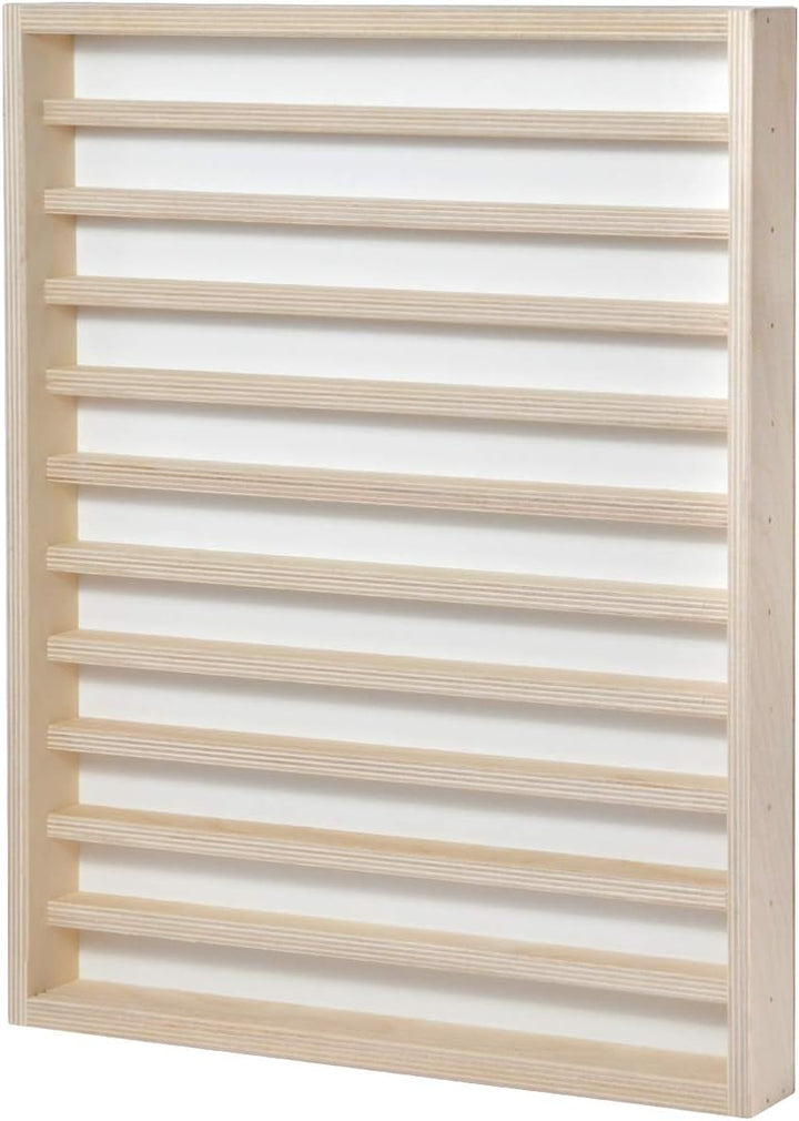 Alsino Setzkasten mit Scheibe Sammlervitrine Hängevitrine Modellautos (v-75) Spur H0 N B 41 H 52 T 5
