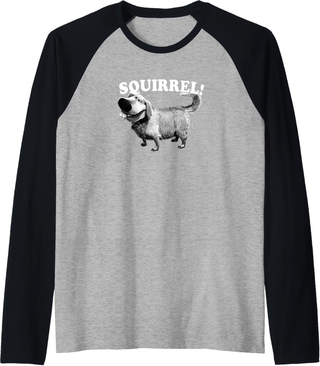 Disney Pixar Up Dug Squirrel Raglan