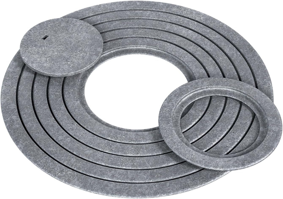 Markenlos Ofenringe Feuer Herdringe Ofenplatte Ofenring Gussringe Gusseisen Ringe 36 cm