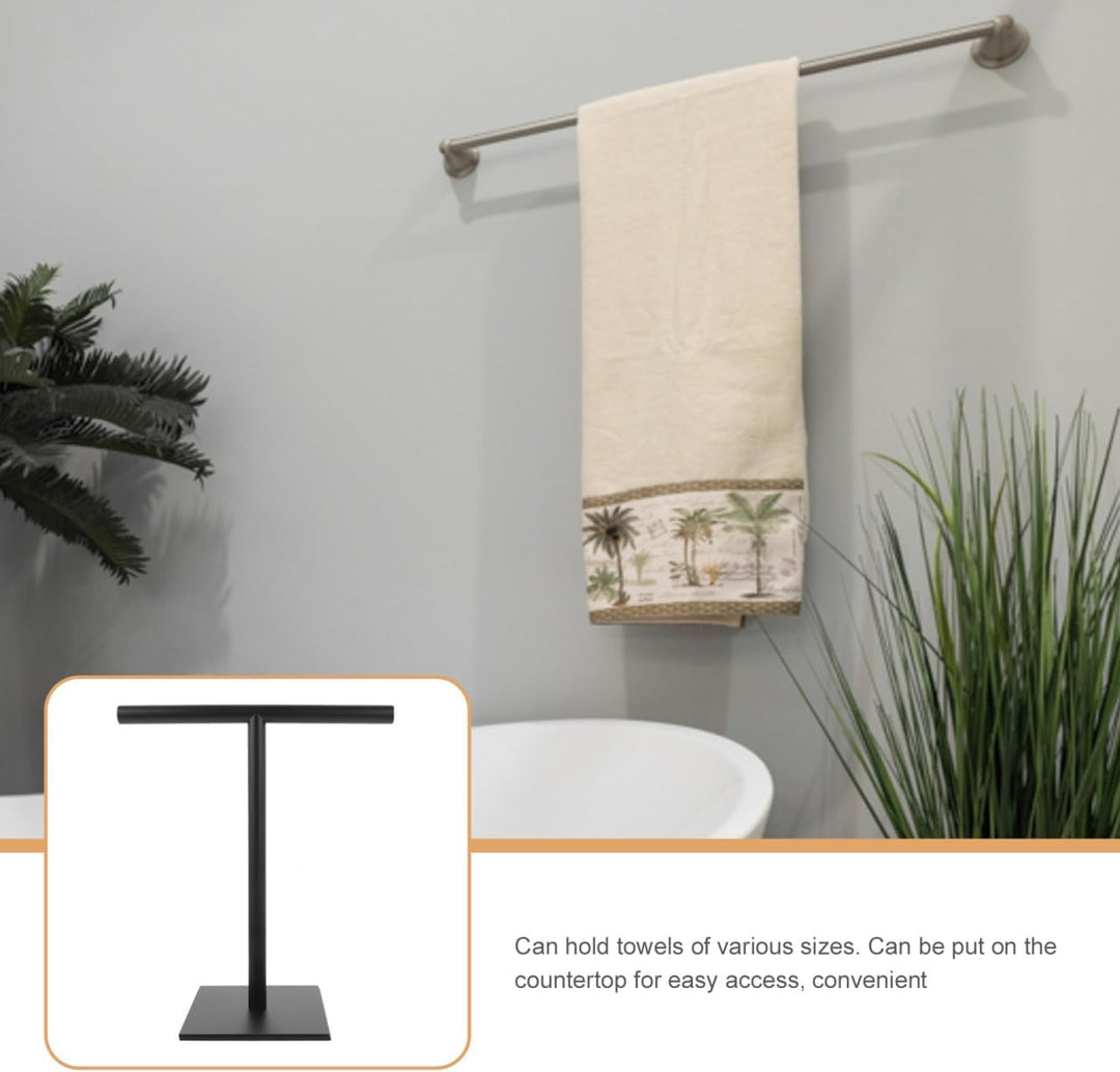Handtuchhalter Stehend Aus Rostfreiem Edelstahl - Freistehender Tuchständer Für Badezimmer Und Küche