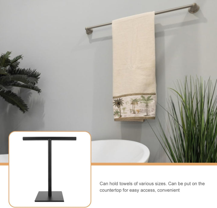 Handtuchhalter Stehend Aus Rostfreiem Edelstahl - Freistehender Tuchständer Für Badezimmer Und Küche