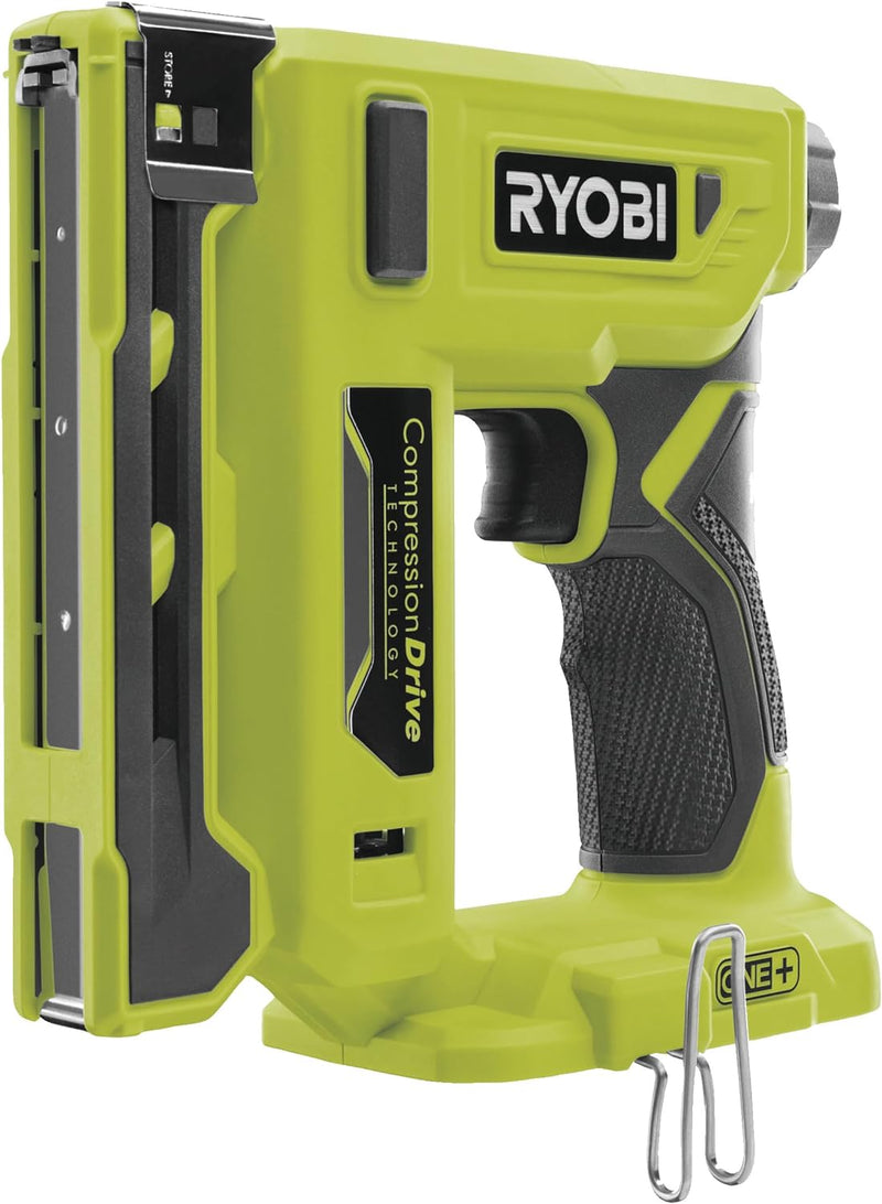RYOBI 18 V ONE+ Akku-Tacker R18ST50-0 (Rückenbreite 10 mm, Klammerkapazität 6-14mm, Magazinkapazität
