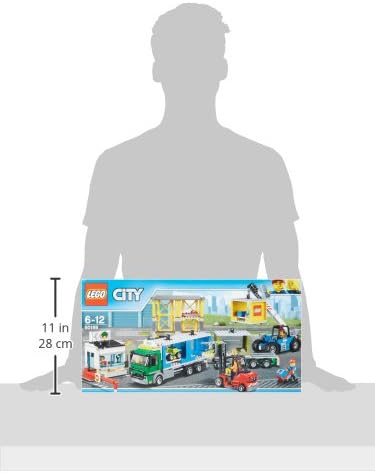 LEGO City 60169 - "Frachtterminal Konstruktionsspiel, bunt Single, Single