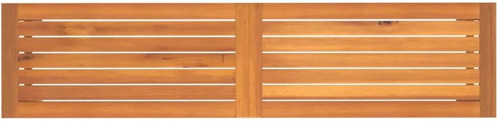 vidaXL Gartenbank 150x35x45 cm Massivholz Akazie 150 x 35 x 45 cm, 150 x 35 x 45 cm