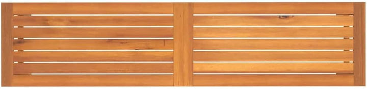 vidaXL Gartenbank 150x35x45 cm Massivholz Akazie 150 x 35 x 45 cm, 150 x 35 x 45 cm