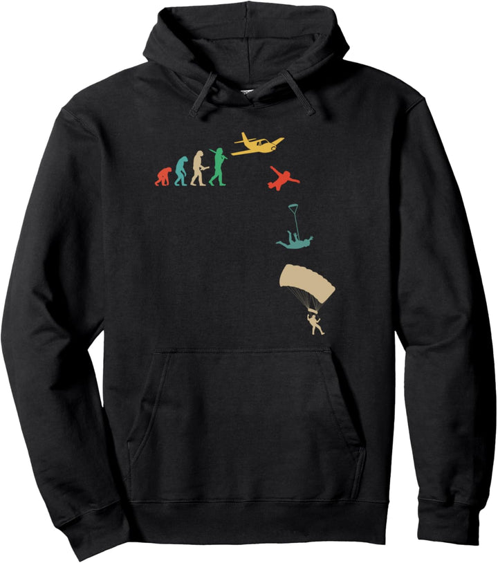 Skydive, Fallschirm Outfit, Skydiving, Fallschirmspringer Pullover Hoodie