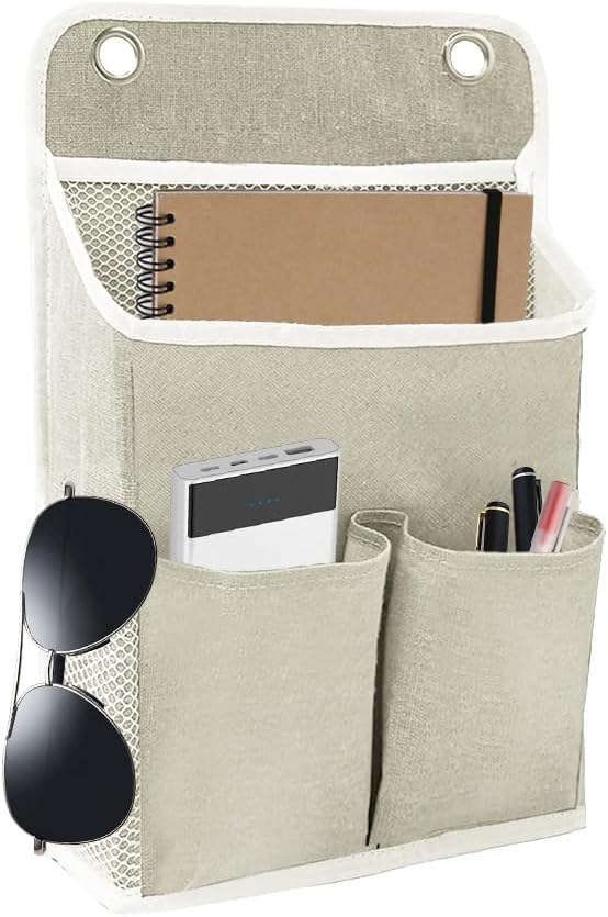 2 Stück Hängeorganizer mit 4 Haken, Hängeregal Hängende Aufbewahrung Organisatoren Wasserfeste Faltb