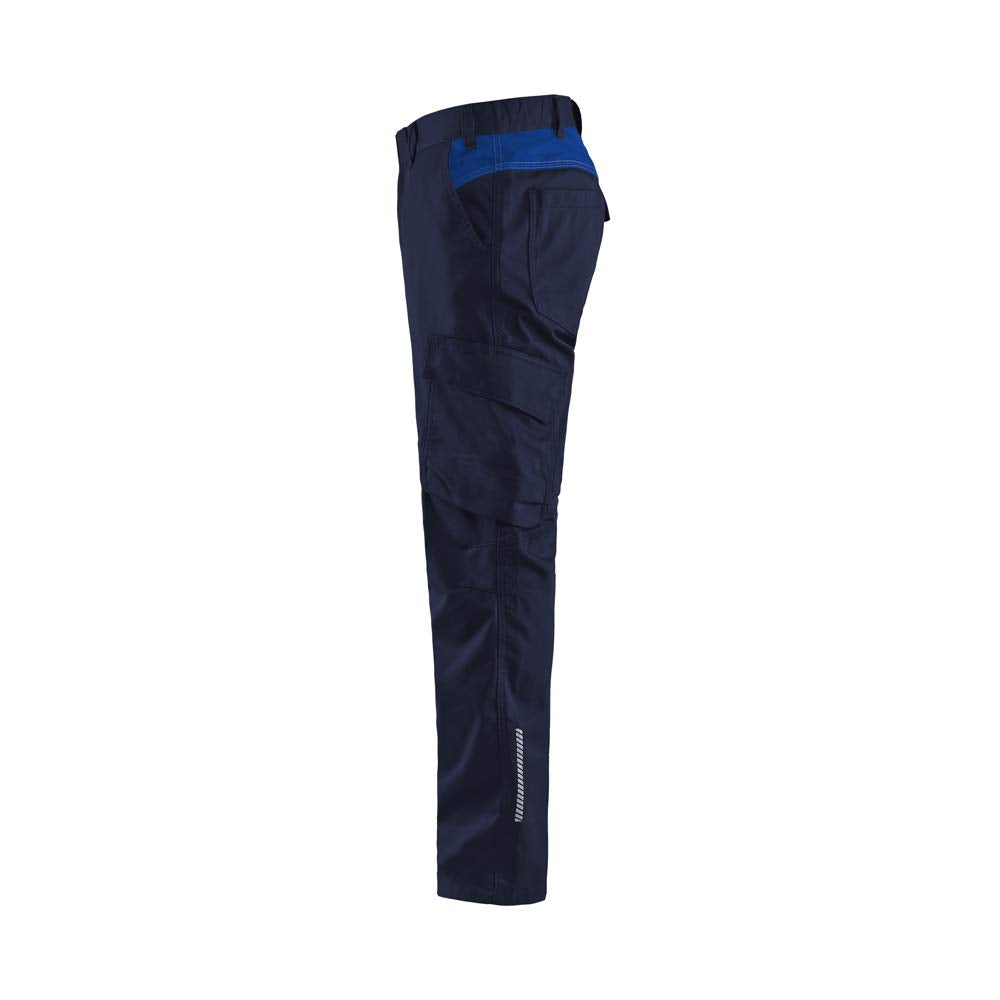 Blaklader 144418328985D132 Industrie Stretch Arbeitshose, Marineblau/Kornblume, Grösse D132