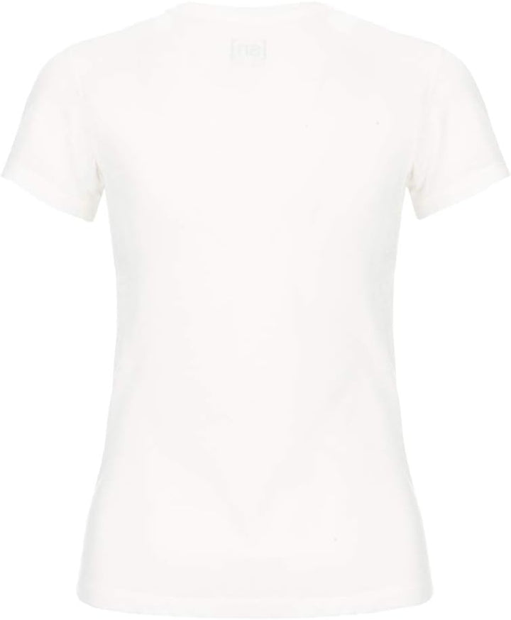 super.natural Dünnes Damen Kurzarm T-Shirt, Mit Merinowolle, W BASE TEE 140 Weiss L, Weiss L