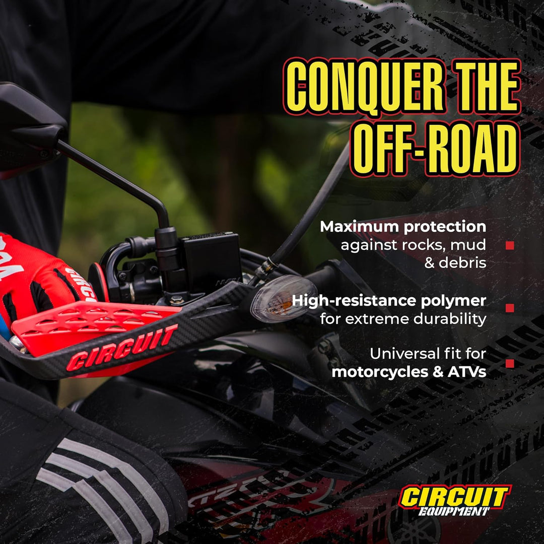 CIRCUIT Equipment PM081-217 Handschutzer Fenix, Schwarz/Grün, Schwarz/Grün