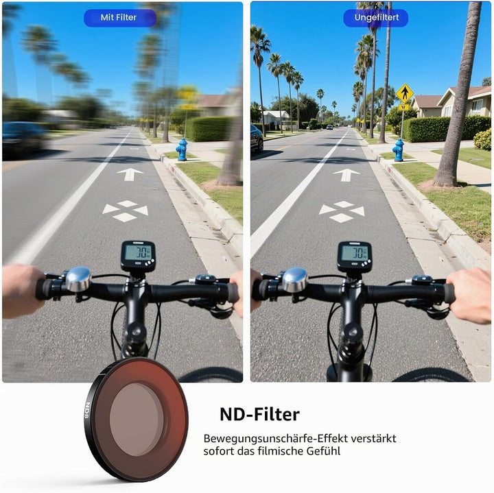 Haoge CPL, ND8, ND16, ND32 Filter-Set, kompatibel mit DJI Osmo Nano, Osmo Nano Zubehör, ultradünner