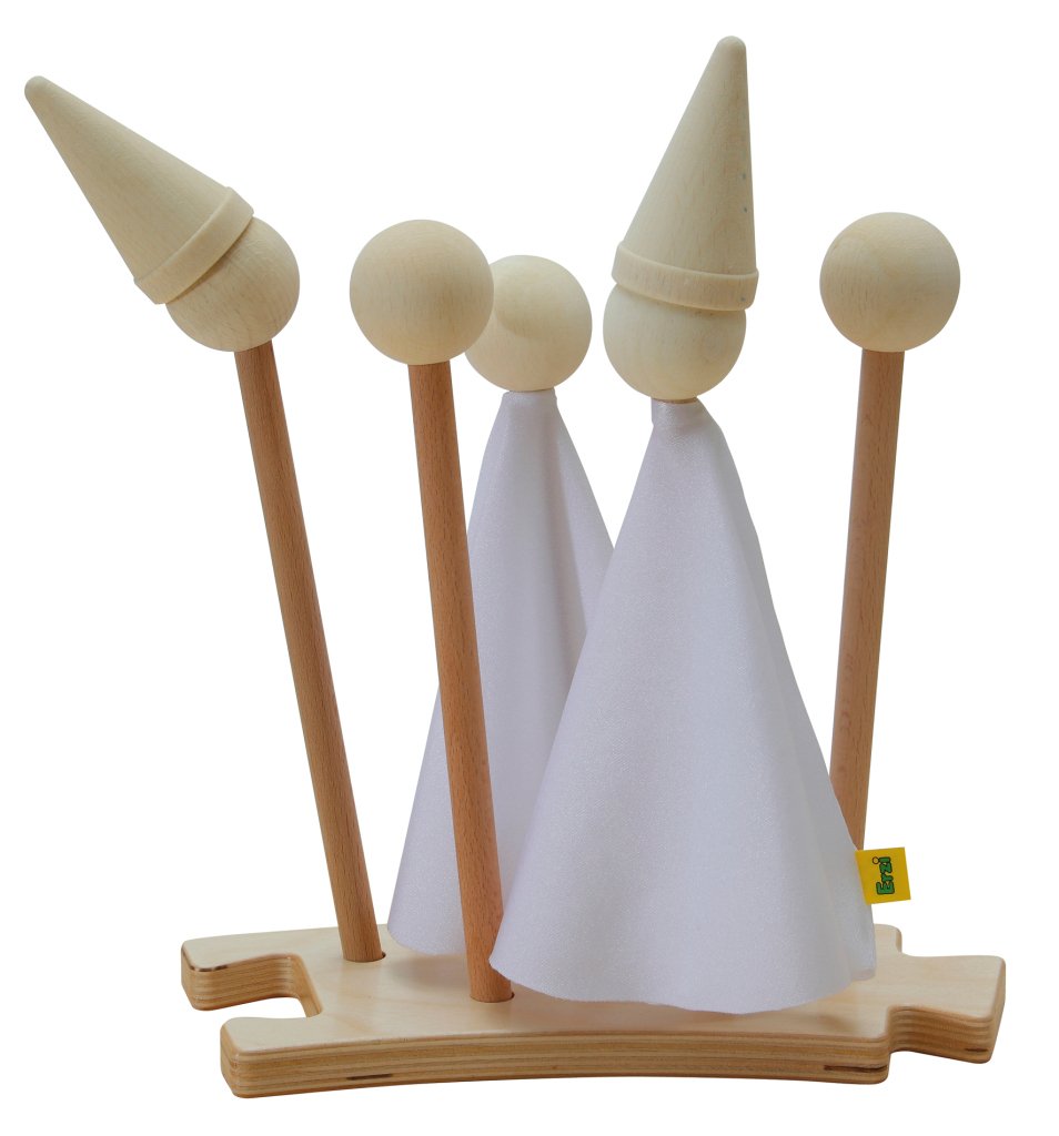 Erzi 41240 Theaterpuppen-Set, klein